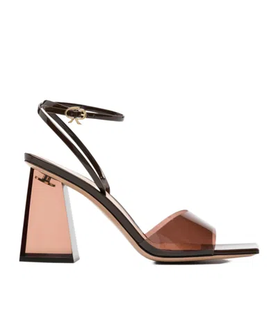 GIANVITO ROSSI COSMIC HIGH-HEELED SANDALS