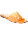 Gianvito Rossi Cosmic Square-toe Sandals In Orange