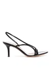 Gianvito Rossi Sandals High Heel Round Toe In Negro
