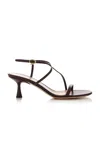 Gianvito Rossi Criss-cross Leather Sandals