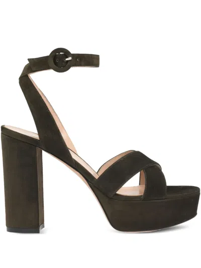 Gianvito Rossi Crossover Platform Sandals