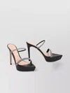 Gianvito Rossi Cannes Crystal-embellished Leather Platform Sandals