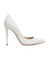 Gianvito Rossi 150mm Gianvito Satin Pumps In White