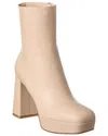Gianvito Rossi Daisen Vitello 95 Blush Leather Ankle Boots In Multi