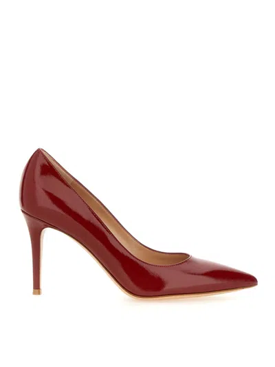 Gianvito Rossi Dcollet Gianvito 85 In Red