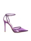 Gianvito Rossi 105 Crystal-embellished Plexiglass Pumps In Freesia+freesi
