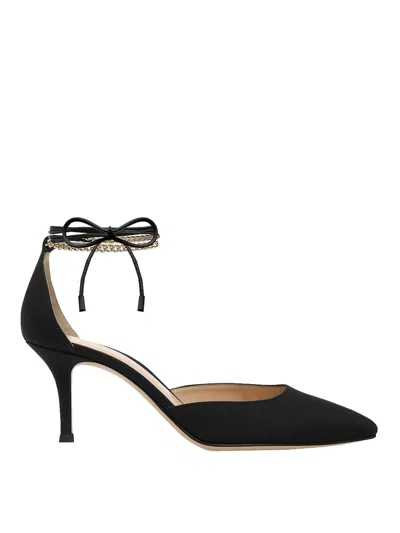 Gianvito Rossi Woman Pumps Black Size 5.5 Textile Fibers