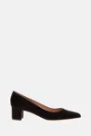 Gianvito Rossi Decollette Piper Pump In Black