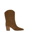 Gianvito Rossi Denver Bootie In Brown