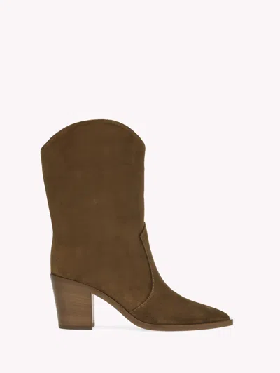 Gianvito Rossi Denver In Orange