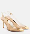 Gianvito Rossi Diana 85 Pvc Slingback Pumps In Transparent