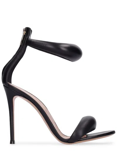 Gianvito Rossi Elegant Black Sandal With High Heel