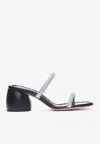 Gianvito Rossi Eline 60mm Leather Mules In Black