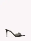 Gianvito Rossi Elle 85 Pointed Toe Mules In Black