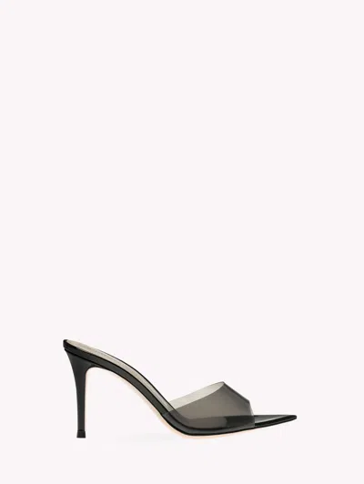 Gianvito Rossi Women's Elle Pointed Toe High Heel Sandals In Black
