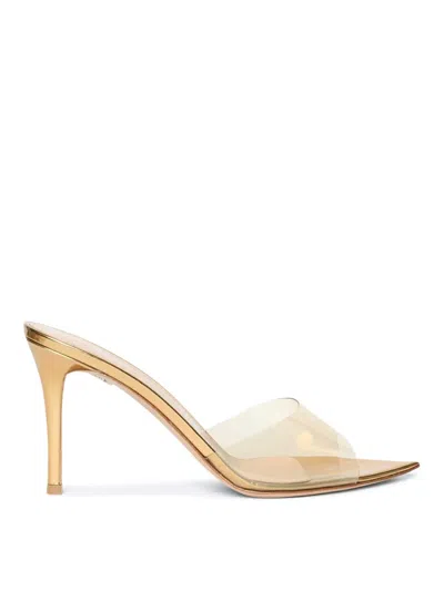 Gianvito Rossi Elle 85 In Gold