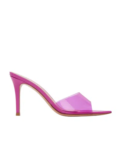 Gianvito Rossi Elle 85 High-heeled Sandals In Bloom+bloom