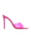 Gianvito Rossi Pink Elle 85 Heeled Sandals In Fucsia