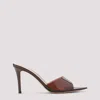 Gianvito Rossi Elle 85 Mules In Brown