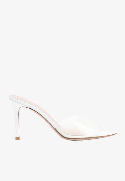 Gianvito Rossi Elle 85 Heeled Sandals In White