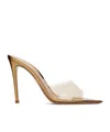 Gianvito Rossi Elle 85 Pointed High-heeled Sandals In Nude