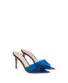 Gianvito Rossi Women's Elle 85 Mules In Blue