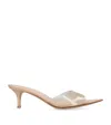 Gianvito Rossi Elle Mules 55 In Beige