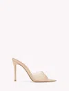 Gianvito Rossi Pointed High-heeled Sandals In Nude
