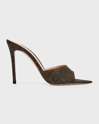 Gianvito Rossi Elle Sandals In Fune