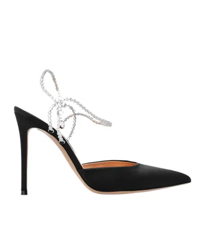 Gianvito Rossi Embellished Heeled Pumps In Black