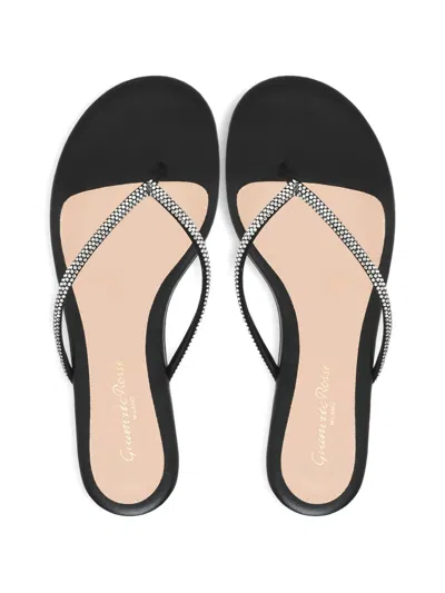 Gianvito Rossi Embellished Thong Sandals In Multi
