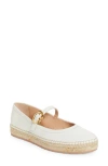 GIANVITO ROSSI GIANVITO ROSSI ESPADRILLE MARY JANE BALLET FLAT