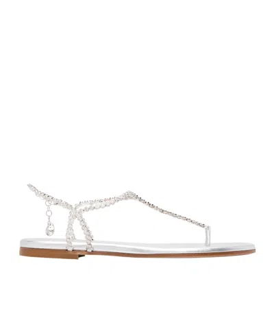 Gianvito Rossi Eternity Flip-flops In Silver