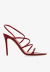 Gianvito Rossi Ettie 105 Nappa Leather Sandals In Red