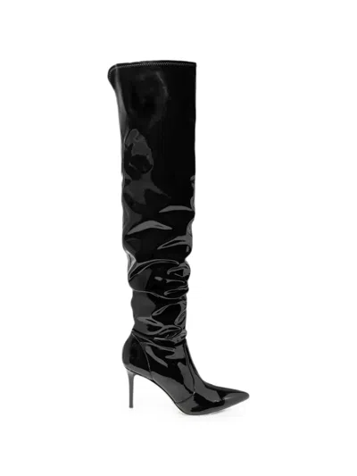 Gianvito Rossi Eva Pointed-toe Boots In Black