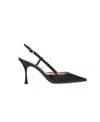 Gianvito Rossi Veilance Black Wool Blend Polo Shirt In Black