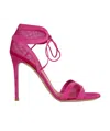 Gianvito Rossi Montecarlo Sandals In Bright Pink