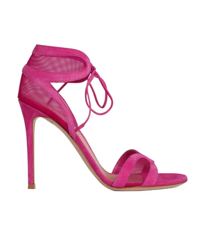 GIANVITO ROSSI GIANVITO ROSSI TIE-UP STILETTO SANDALS