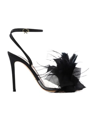 GIANVITO ROSSI GIANVITO ROSSI EMBELLISHED DETAIL HEELED SANDALS