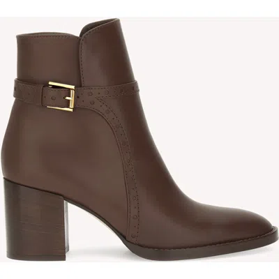 Gianvito Rossi Fes Bootie Booties In Black