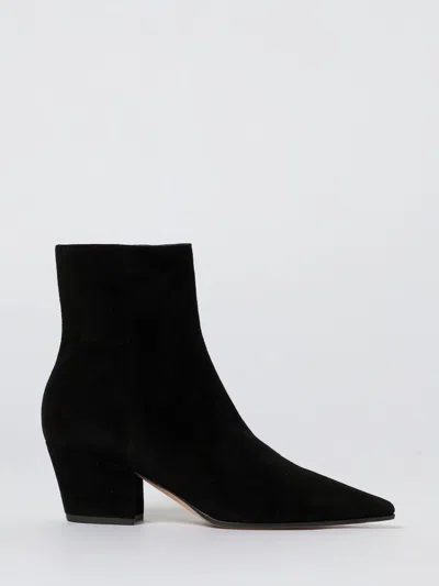 GIANVITO ROSSI FLAT ANKLE BOOT GIANVITO ROSSI WOMAN COLOR BLACK,H42778002