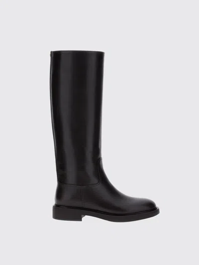 Gianvito Rossi Flat Ankle Boots  Woman Color Brown