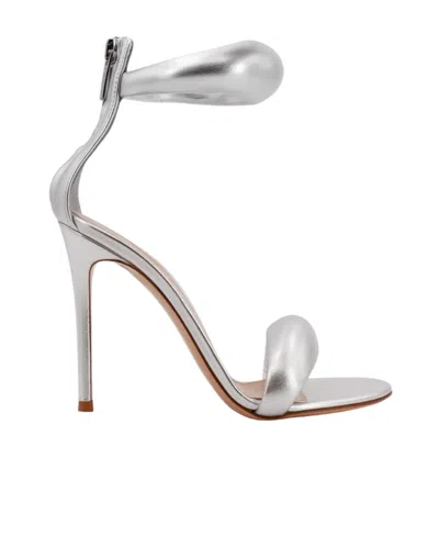 Gianvito Rossi Flat High-heeled Sandals In White