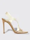 GIANVITO ROSSI FLAT SANDALS GIANVITO ROSSI WOMAN COLOR BEIGE,F60951022