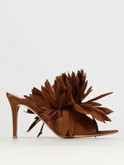 Gianvito Rossi Flache Sandalen  Damen Farbe Braun