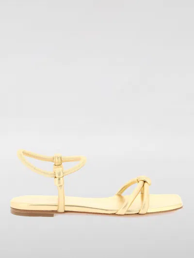 Gianvito Rossi Flat Sandals  Woman Color Gold In 金色