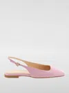Gianvito Rossi Freeda Sling Flats In Pink