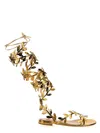 Gianvito Rossi Flavia Mirrored-leather Sandals