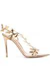Gianvito Rossi Women Flavia Heel Sandals In Multi