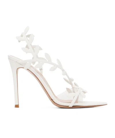 Gianvito Rossi Flavia 105 Asymmetric Heeled Sandals In Multi
